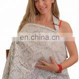 100% Cotton Breathable Breastfeeding Nursing Cover thumbnail-4