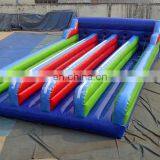 4 Lanes Inflatable Interactive Sport Games,Inflatable Bungee Run Way For Sale