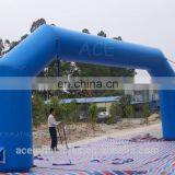 Blue Advertising Cheap Inflatable ACE Arch Hot Sale