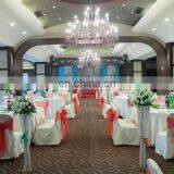 2015 Wedding Chair Decorative Red Transparent Organza Bows thumbnail-3