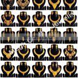 Wholesale african gold plated jewelry-Designer Bridal Jewelry set-Bridal Jewellery set-Bollywood fashion Bridal Jewelry