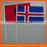 Advertising Cheer Hand Flag With Logo