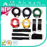 2017 OEM ANY-005 Newest 11 PCS Latex Resistance Bands Exercise Gym Set thumbnail-1