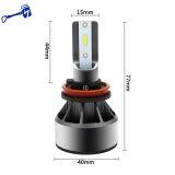 H11/H8/H9 LED Headlight Bulbs Low Beam/Fog Light With Fan,Mini Design Upgraded CSP Chips 6000K Xenon White IP67-2 Year Warranty thumbnail-3