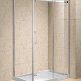 Shower room Shower enclosure Rectangle 2 fixed panels 1 sliding door