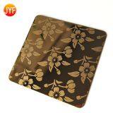 JYFM022 0.3-6mm Cheap Stamped Double Ti-gold Color Stainless Steel Decorative Sheets thumbnail-5