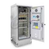 2000 x 900 x 900mm Outdoor Telecommunication Battery Cabinet 500W Air-conditioned Street Cabinet