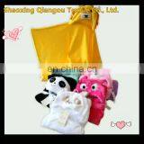 Baby Blanket Cute Bath Soft Flannel Fleece Boys and Girls Hood Blanket thumbnail-1