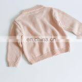 Children's Flowers Sweater 2020 Full Sleeves Clothes Girls Sweater thumbnail-3
