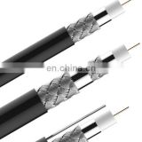 Online China shop al/cu braided rg6 75 100 ohm coaxial cable for antenna or communication
