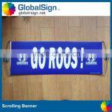 Printed Hand Rolling Banner With Custom Design