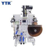 Lower Price Semi Automatic Two Sides Round Bottle Labeling Machine And Coding Machine Barcode Label Machine