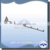 Metal Chrome 7 Balls Slim Wire Display Hook