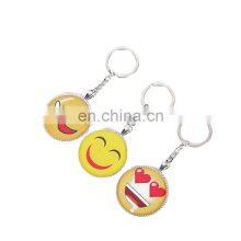 New Design PVC Emoji Keychain With Cheap Price