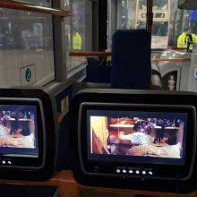 10.1inch black bus entertainment system from tamo 2024