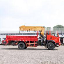 Hengwang HW-6.3T Hydraulic Mobile Crane 6.3T Crane Mounted Truck With Cheap Price thumbnail-3