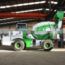 3.0cbm Self Loader Mobile Concrete Mixer Truck/Truck Concrete Mixer With Loader thumbnail-5