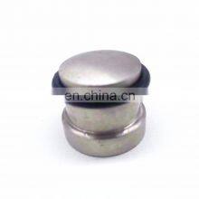 Cylindrical Floor Mount Door Stop Door Stopper With Ring Rubber Bumper Heavy Duty Doorstop thumbnail-1