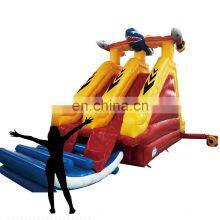 Popular Commercial Inflatable Water Playground Pool Slides Waterslide