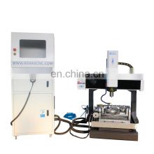 Desktop 3040 ATC Auto Tool Changer 5axis CNC Machine Router for Machining Steel Aluminum Metal Mould with Rotary 3d