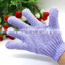 Hot Sale Nylon Body Shower Scrub Bath Gloves Cleaning Massage Beauty Exfoliating Gloves thumbnail-4