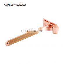 Wetshaving Rasierhobel Halter Holz Wood Razor Mit Stander Set thumbnail-1