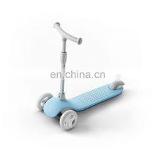 Factory direct sale low price kids kids new mini 3 three wheel wheels with LED light push kick kick electric scooter