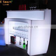Led Bar Counter/remote Control RGBW Color Change Led Furniture Led Bar Counter Mobile Bar