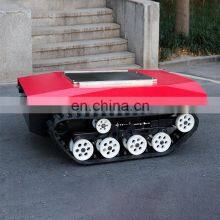 Good Passibility on The Grass Snow Tracked Chassis All-terrain Rubber Track Chassis thumbnail-2