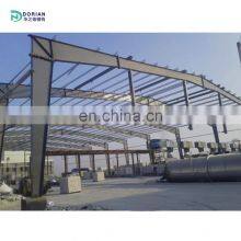 Light Steel Structure Modular Big Galvanized Steel Beams Steel Structure Workshop