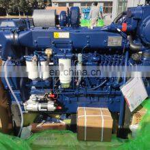 Nuevo motor diesel marino Weichai WD12C400 - 21 de 400hp/2150rpm WD12 para propulsión de barcos thumbnail-3
