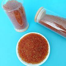 Orange Silica Gel Beads 2-4mm Moisture Absorber With Color Change Reusable Wholesale thumbnail-3