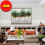 fashion knife painted modern Tree hand artwork photo frame oil painting