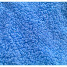 100% Polyester Back Side Brushed Shu Velveteen Faux Fur Sherpa Fleece Fabric thumbnail-5