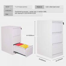 Gabinete de índice de cartões em aço pesado personalizado de alta qualidade | Armazenamento com múltiplos gavetas para uso em escritórios e indústrias thumbnail-3