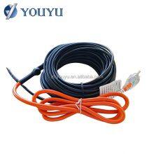 CE Certified Heat Cable for Freeze Protection Underfloor Heating Copper Conductor Trace Cable Pipes for Roof Industrial Use thumbnail-4