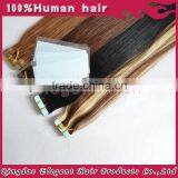 Wholesale Price Two Tone AAAAAA Grade Indian Remy Tape Hair Extension Ombre