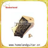 Gold Mandolin Tailpiece For Mandolin Guitar/Cigar Box Guitar-Ornate Carved