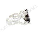 Sterling Silver 925 Garnet Gemstone Wholesale Rings,handmade Design Gemstone Silver Rings Jewellery thumbnail-3