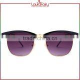 Laura Fairy Original Brand Promo High End Slim Metal Purple Lens Sunglasses Quality Choice thumbnail-2