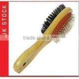 Bamboo Dog Brush Double Sides Cat Brush thumbnail-1