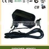 Wall Mount 12.6V 2A UL Certificated AC DC Charger Power Adapter