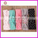 Knot Cotton Elastic Headband, Cotton Headband, Knot Cotton Elastic Hairband thumbnail-4