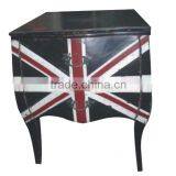 American Style Mini Bar Colorful Wooden Furniture Table