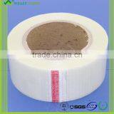 Rubber Coated Cross Filament Transparent Bopp Tapes