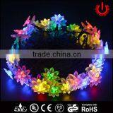 Energy Conservation and Environmental Protection Lotus Four Color Solar Lights thumbnail-1