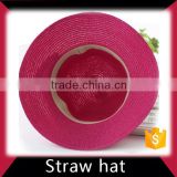 Band raffia straw hat