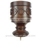 Window Drapery Accessories Large Curtain Rods Finials thumbnail-1