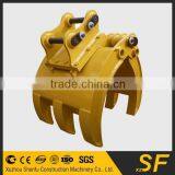 Excavator Manual Grab Mechanical Grapple