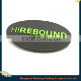 Customer own logo 3d rubber patch for clothing